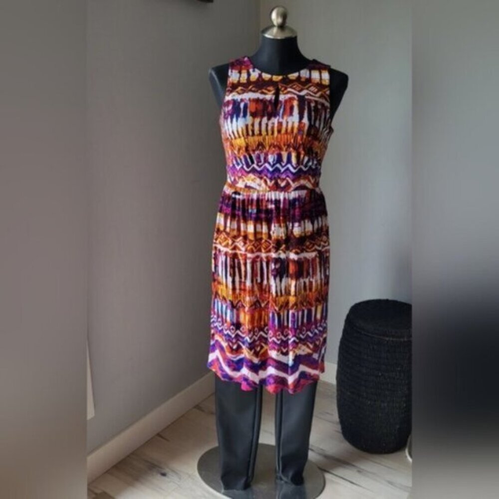 CLEO Sleeveless Midi Dress Sz Small